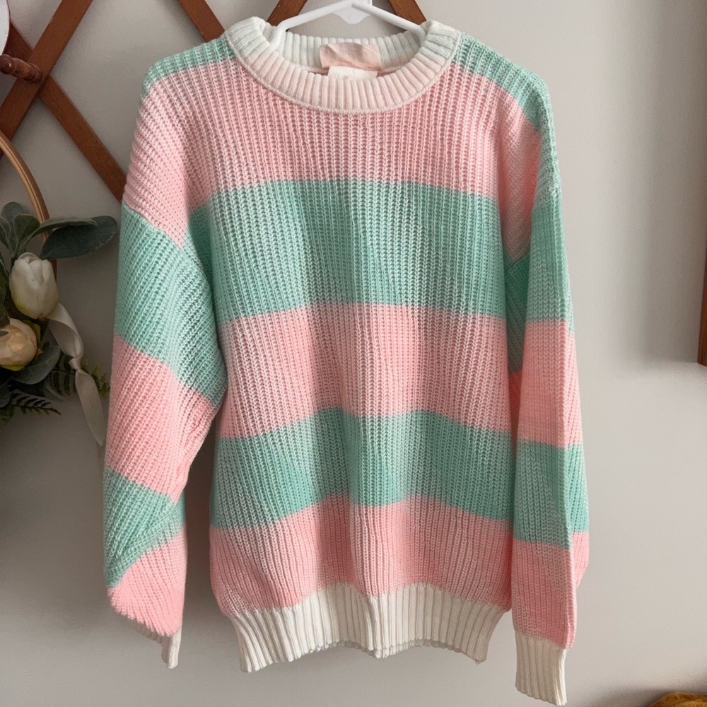 Vintage Pastel Children’s Sweater